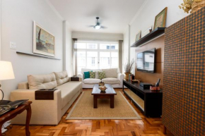 Omar do Rio: 2Qtos, Smart TV, Internet 250mbps, Máquina Lava & Seca, a 300m do Metrô Cantagalo e 7min da Praia de Copacabana (GB 112/502)